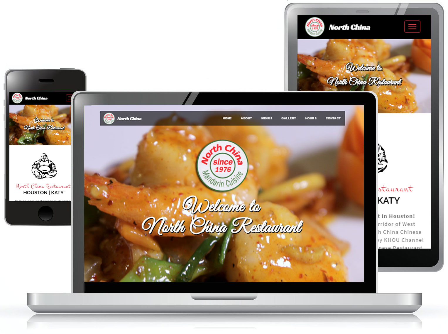 North China Restaurant Web Design