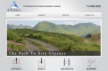 Alliance Maintainence Website Design