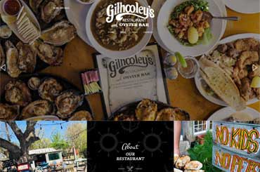 Gilhooley's Restaurant Website Design