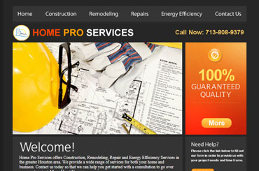 Home Pro Houston Web Design