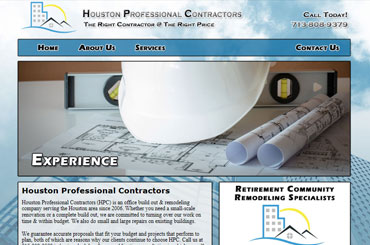 Houston Pro Contractor Web Design