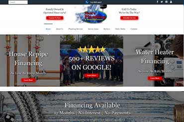 Nick's Plumbing Website Design