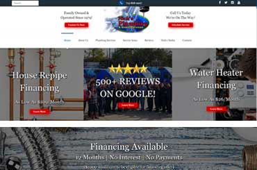 Nick's Plumbing Website Design