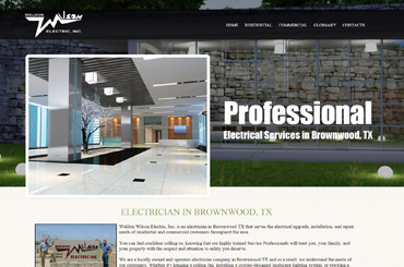 Weldon Wilson Electric Web Design