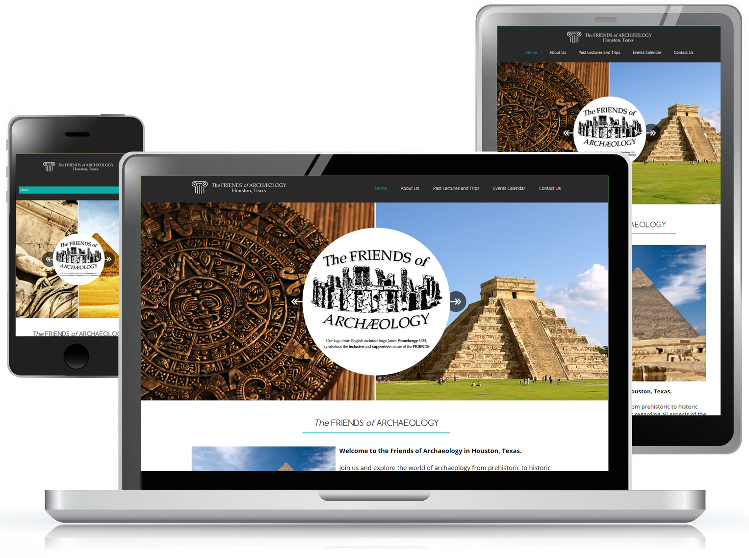 The Friends of Archaeology Web Design